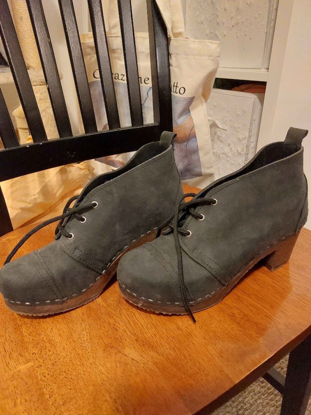 Sandgrens Chukka Tap Toe Clog Boot